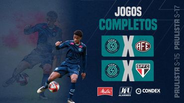 JOGOS COMPLETOS | SFERA X FERROVIÁRIA E SFERA X SÃO PAULO | PAULISTA SUB-15 E SUB-17