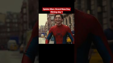 Tom Holland's new Spider-Man suit in action