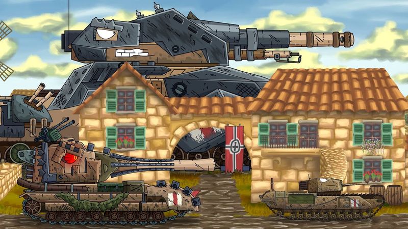 Штурм Британского Ратте - Мультики про танки