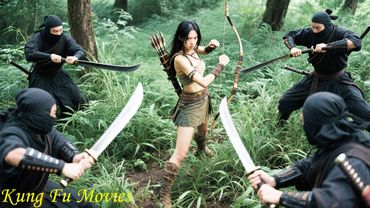 血債血償！日本忍者欺負村姑，惹怒功夫少女，下秒虐殺忍者 🔥 功夫 | Kung Fu