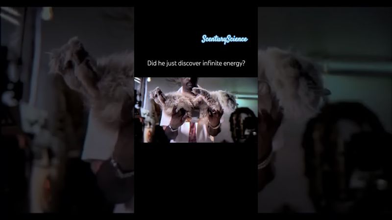 Did he just discover infinite energy? #science #humour #energy