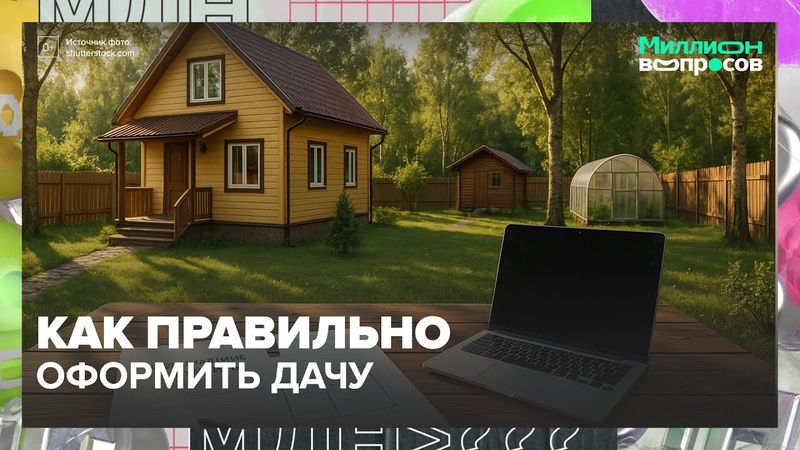 Как правильно оформить дачу и дом на участке в 2025 году — полный гайд