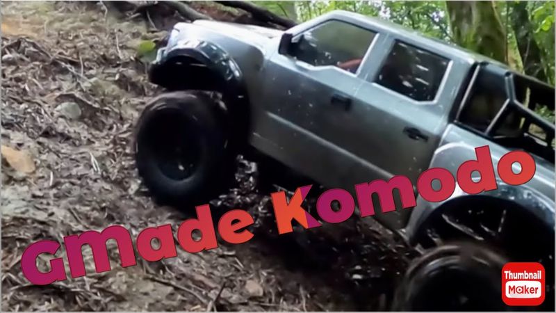 GMade Komodo GS02 GS02F RC trail crawler ISDT esc70 Traxxas      Element RC