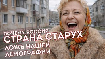 РОССИЯ - СТРАНА СТАРУХ . О чем нам врет демография