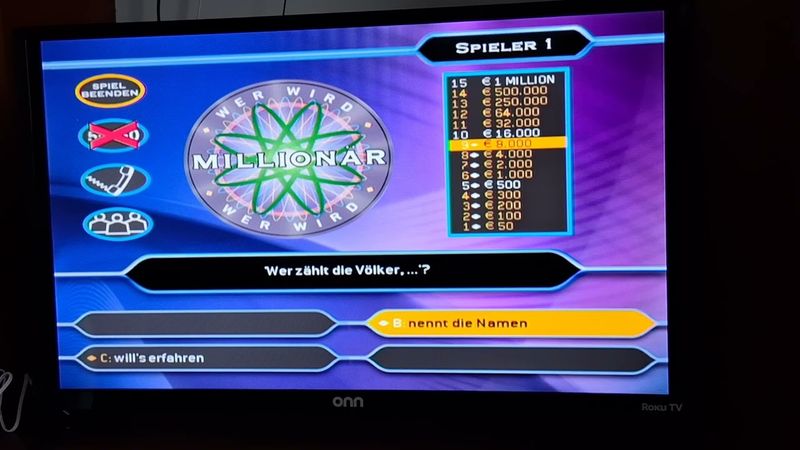 I WON A MILLION EUROS?! - Wer Wird Millionär 1. Ausgabe (Wii) Gameplay