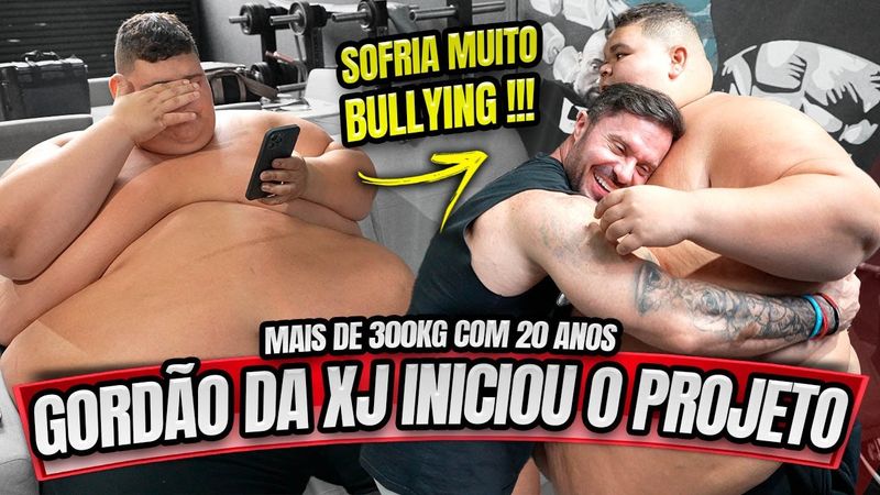 GORDÃO DA XJ COMEÇOU O PROJETO - MAIS DE 300Kg