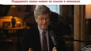 Такер Карлсон, Интервью с Джеффри Саксом