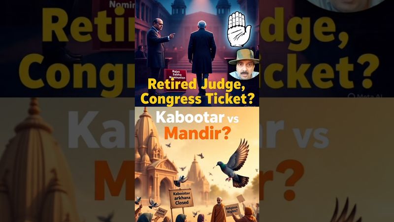 Congress, Court & Jain Society Controversy | Kabootar Issue, BJP, High Court, judges Retirement