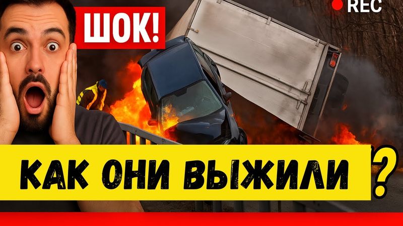 ДТП: Подборка ДТП и АВАРИЙ на Видеорегистратор #2 | Реальные Аварии на Дорогах