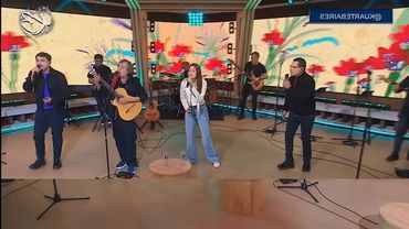 Euge Quevedo / Los Nocheros - En la peña de TELEFE