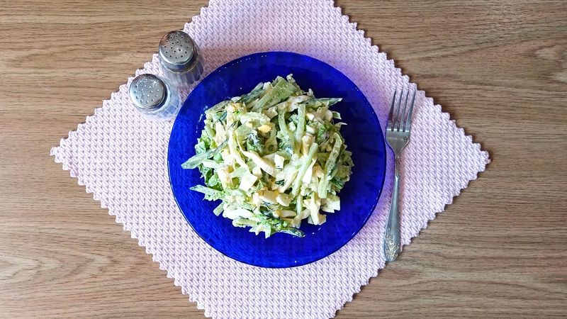 Экзотический салат из КАЛЬМАРОВ!!!