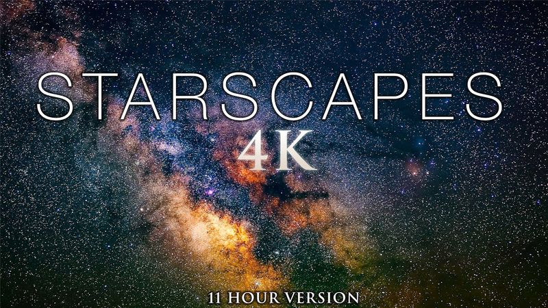 8 ساعات من مشاهد AstroLapse المذهلة بتقنية 4K من STARSCAPES + موسيقى مريحة للنوم العميق والاسترخاء