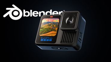 Modeling a GoPro in Blender - Full Product Visualization Tutorial