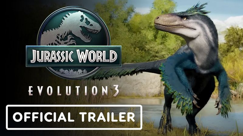 Jurassic World Evolution 3 - Official Utahraptor Dinosaur Showcase Trailer
