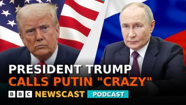 Why has President Trump changed his mind about President Putin? | BBC Newscast