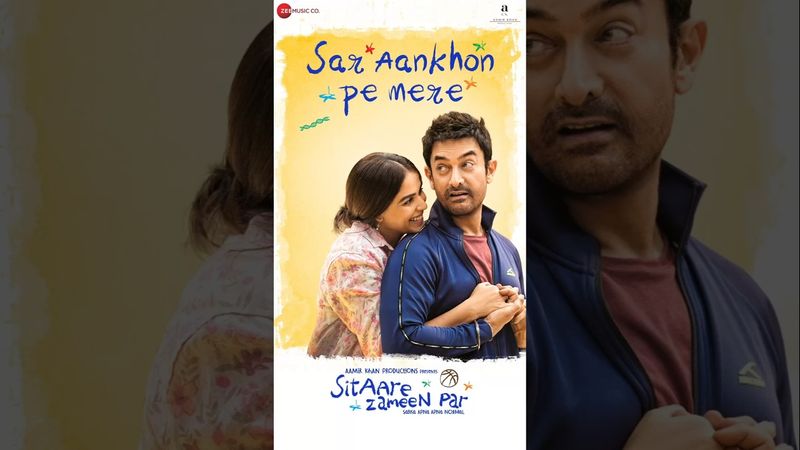 Enjoy soulful vibes of #SarAankhonPeTere with #ArijitSingh & #AamirKhan. Song Out Now! #shorts