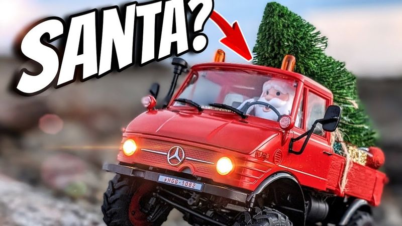 SANTA CLAUS is Coming to TOWN!!!...in an RC Truck! 🎅🏼