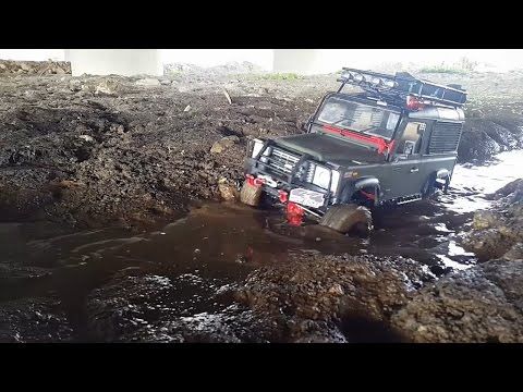 RC RC4WD D90 Defender Whoa_myung Park Mudding play III