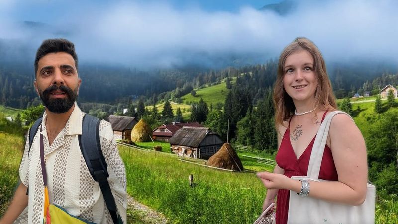 Ukrayna'da Dağlarda Yaşayan Gizemli Kıza Ziyaret - Ivanna ile Tanış / 701