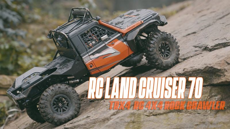 E3S-RC LAND CRUISER LC70 - TRX4 TRAXXAS | ROCK CRAWLER 1/10