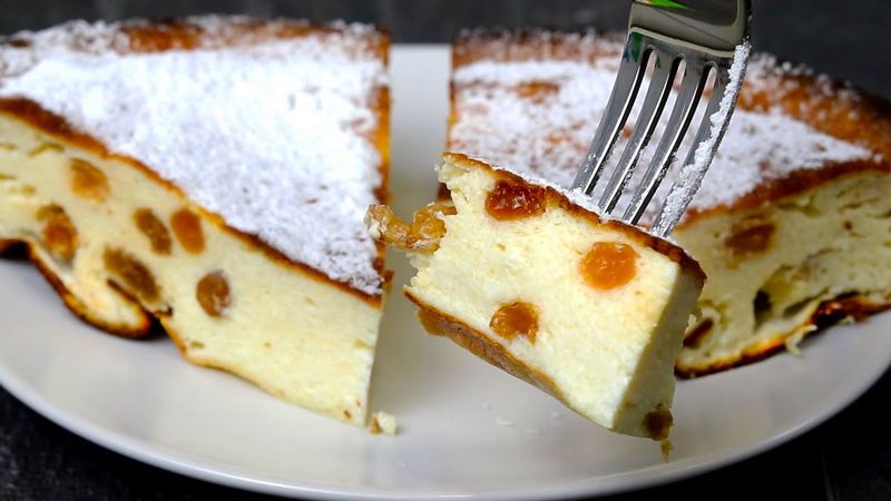 Пышная запеканка Из САДИКА Без Муки! Без соды! Без крахмала! Творожная запеканка "Воздушная"