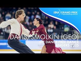 Diana DAVIS / Gleb SMOLKIN | Ice Dance Free Dance | Angers 2025 | #GPFigure