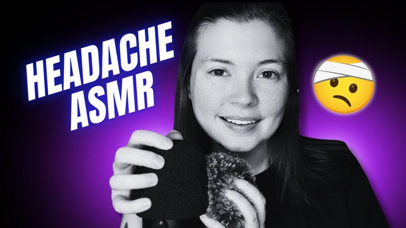 ASMR Mic Scratching for Headaches & Migraines | Monochrome Series