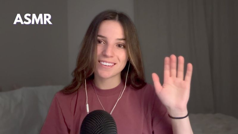 Hand Sounds and Whispered Rambles with Visuals ASMR