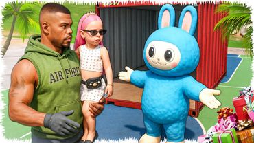 Джонни қызына Лабубу ойыншығын сыйлады (GTA V)