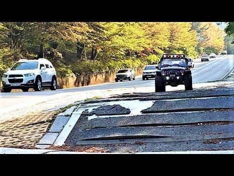 RC Car Traction Hobby Founder Jeep Off-Road Bash