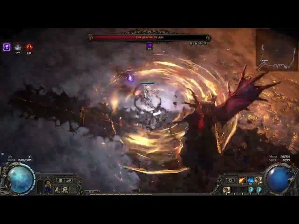 Path of Exile 2 - Tanking T4 arbiter with one button