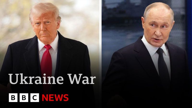 Trump ultimatum to Putin: end Ukraine War in 50 days or face 100% tariffs | BBC News