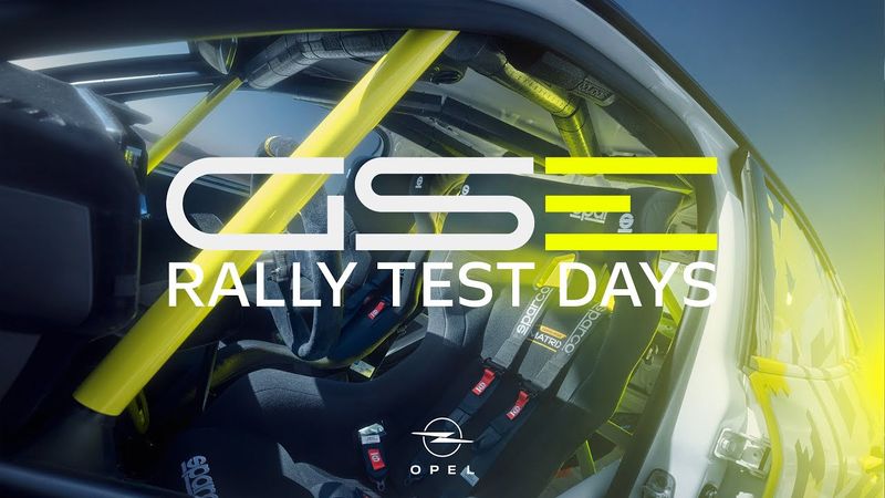 Opel Mokka GSE Rally Test Days