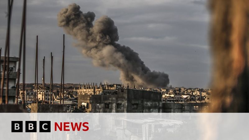 Israel launches major offensive across Gaza | BBC News