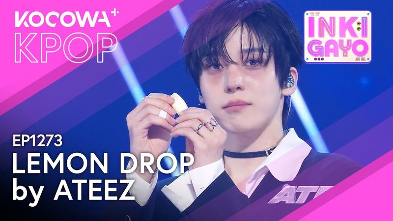 ATEEZ - LEMON DROP | SBS Inkigayo EP1273 | KOCOWA+