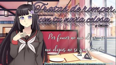 Intentas romper con tu novia celosa (Roleplay Asmr) [Novia, Celosa, Dominante, T0x1¢a, Cafetería]