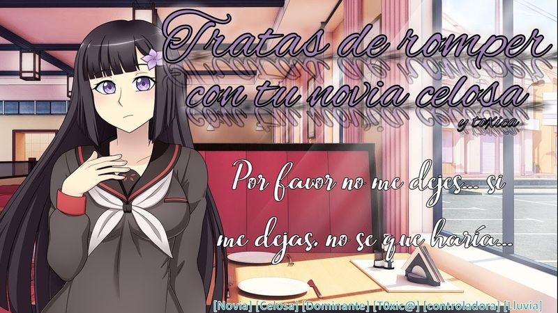 Intentas romper con tu novia celosa (Roleplay Asmr) [Novia, Celosa, Dominante, T0x1¢a, Cafetería]