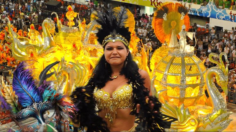 Бразильский КАРНАВАЛ // Рио-де-Жанейро