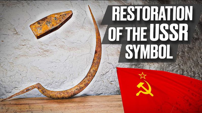 I decided to make a symbol of the USSR | Restoration of antique