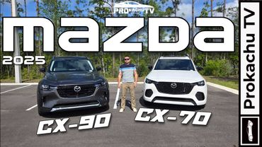 Mazda CX-70 и СX-90 2025 Две Сестры | Обзор #112  от Прокачу ТВ