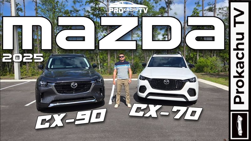 Mazda CX-70 и СX-90 2025 Две Сестры | Обзор #112  от Прокачу ТВ