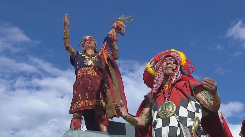 Реконструкцию праздника инков «Инти Райми» провели в Перу