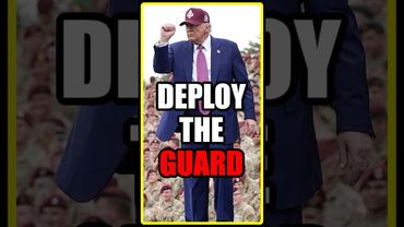Trump is DEPLOYING the GUARD.