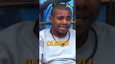 "CALMA AÍ, CALABRESO" DAVI TENTA EXPLICAR EXPRESSÃO QUE USOU EM BRIGA COM LUCAS 💥 | BBB 24 #shorts