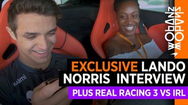 Exclusive Lando Norris interview and Real Racing 3 hotlap