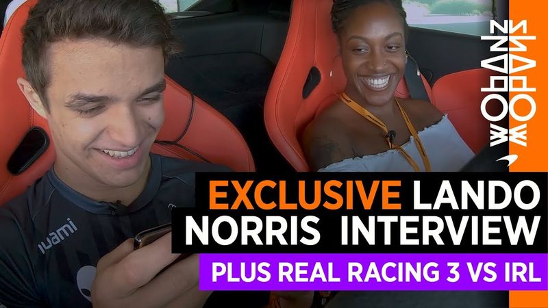 Exclusive Lando Norris interview and Real Racing 3 hotlap