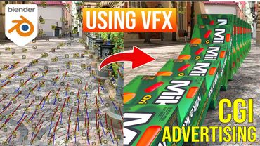 Easy Blender Motion Tracking Introduction | CGI Ads Using VFX In Blender