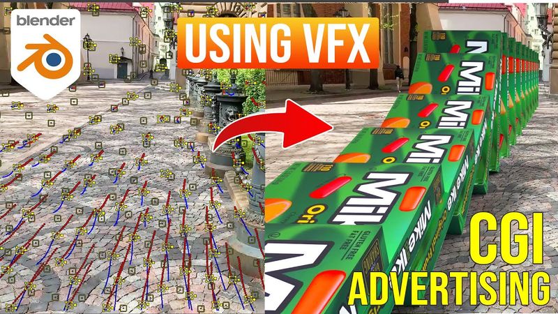 Easy Blender Motion Tracking Introduction | CGI Ads Using VFX In Blender