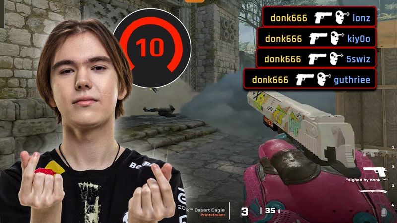 Donk Grinding FACEIT While At IEM Krakow | 4700 ELO