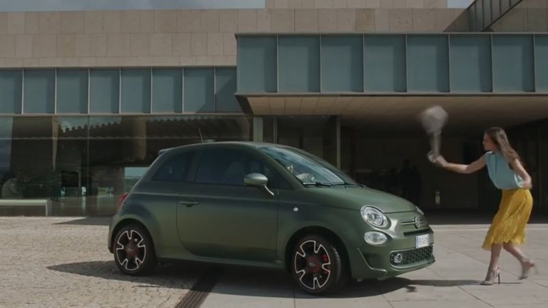 Funny Fiat 500S Ad – Tested for Bad Boys!